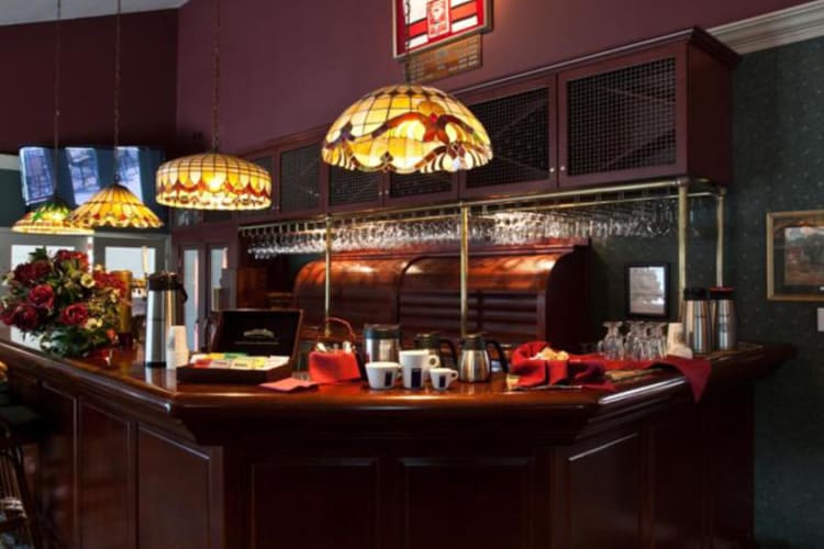 Bar area